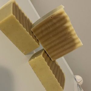 All natural cold process soap -green tea and neem